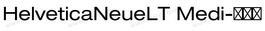 HelveticaNeueLT Medi字体转换